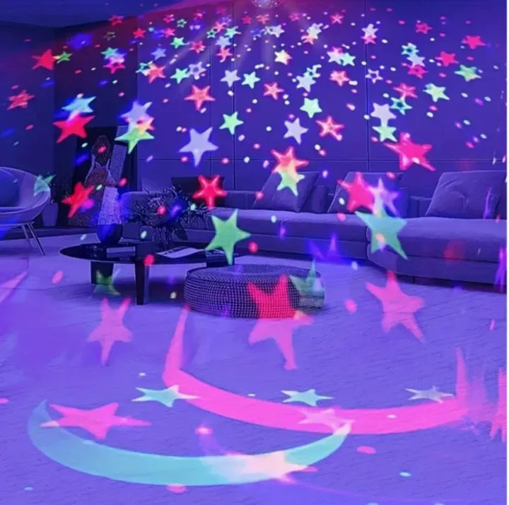 LT 910 LED Bluetooth Music Projector Providing Bright Visuals With Wireless Connectivity And Compact Design For Entertainment Use