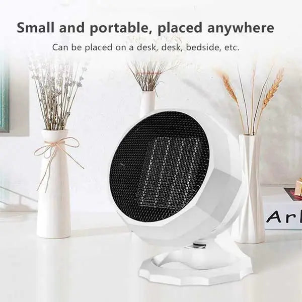 Miniature heater model WG-089.. Flexible 1800W Portable Electric Heater Fan Winter Warm Hot Fan Home Office Winter Warmer(random color )