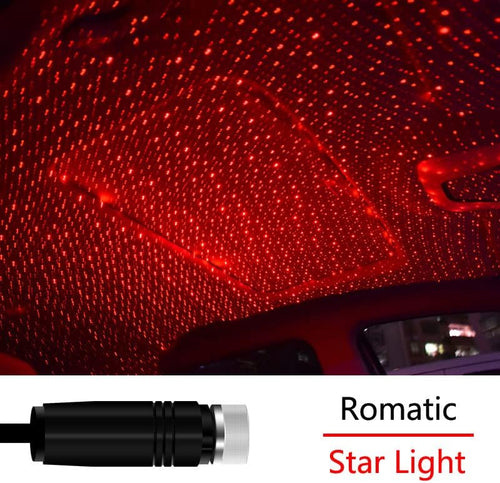 Led Galaxy Star Light | Starry Laser Projector Night Light For Home & Car Roof Decoration