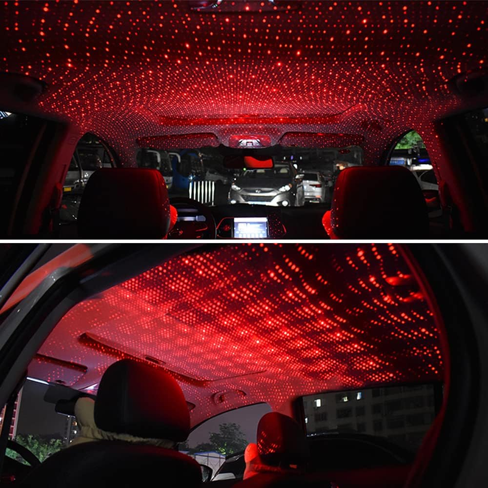 Led Galaxy Star Light | Starry Laser Projector Night Light For Home & Car Roof Decoration