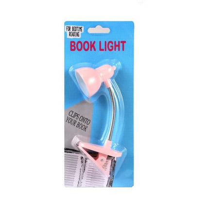 Mini LED Clamp Lamp – Portable USB-Powered Desk Light with Adjustable Flexible Neck, Strong Clamp Base, Eye-Friendly Flicker-Free Lighting for Home, Office, Bedside & Travel ( Random Color)