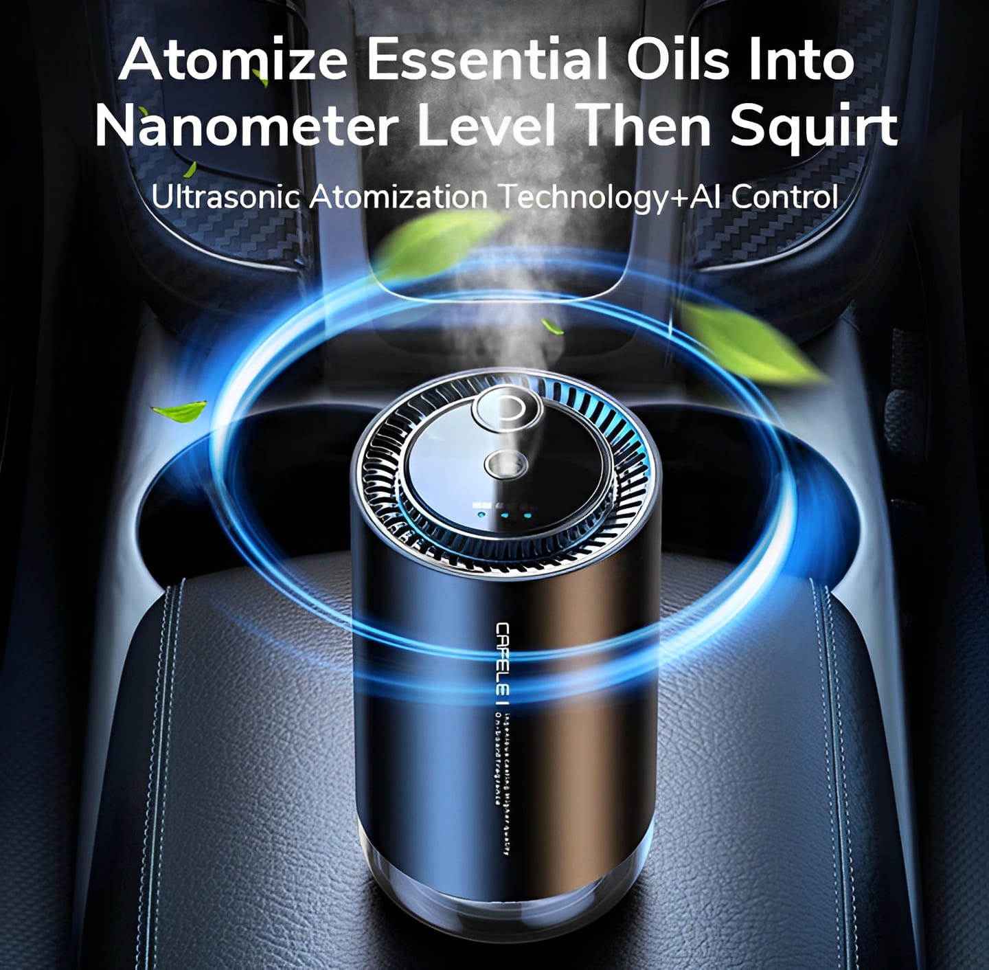 Electronic Air Purifier Auto Aroma Diffuser Deodorization Must-have Car Accsesories Interior Decorations Harmless