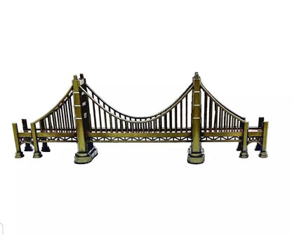 London Gate, London Bridge for home and office decor - Metal monument Tabletop Decoration