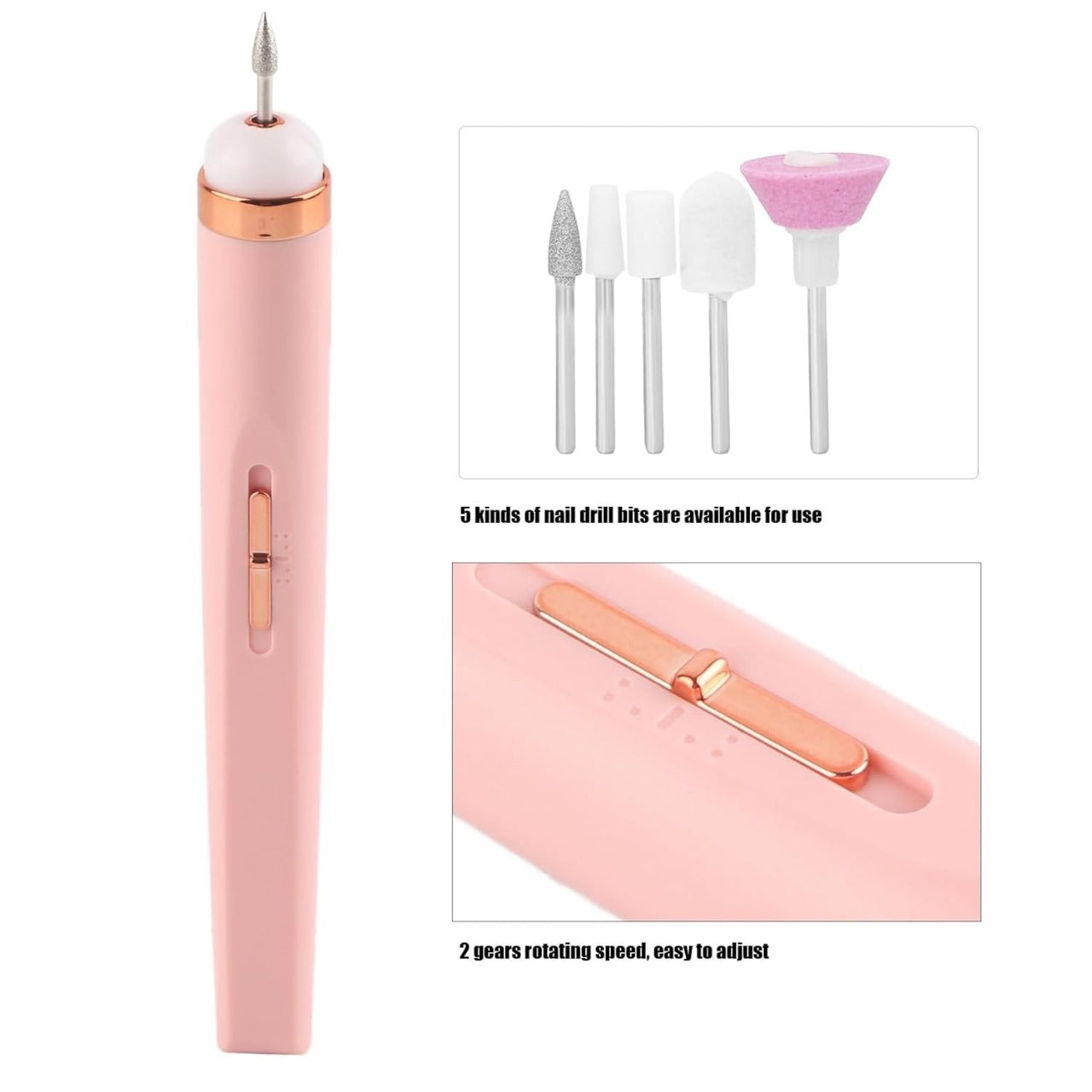 Professional Manicure Nail Tools – 1 Pack Pink Precision Nail Shaping & Grooming Tool, Salon-Quality, Durable ABS Plastic, Easy At-Home Nail Care