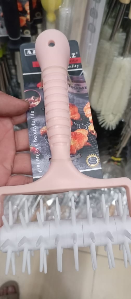 Pizza Dough Docker Roller – Premium Dough Hole Maker Tool for Pizza, Pastry, Cookies, Bread & Baking | Prevents Air Bubbles | 1pc Kitchen Essential