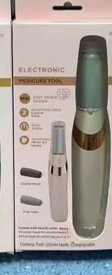 Rechargeable Electric Pedi Foot Filer – Powerful Callus Remover for Cracked Heels & Dead Skin | Smooth, Soft & Salon-Quality Feet at Home