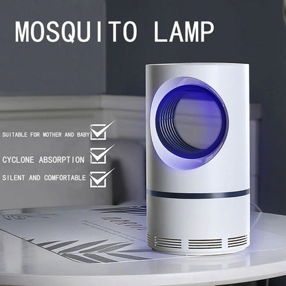 Mosquito Killer Lamp Electric Shocker Round – Powerful 360° UV Light Insect Trap for Home, Room & Outdoor Use | Safe, Silent & Eco-Friendly Bug Zapper