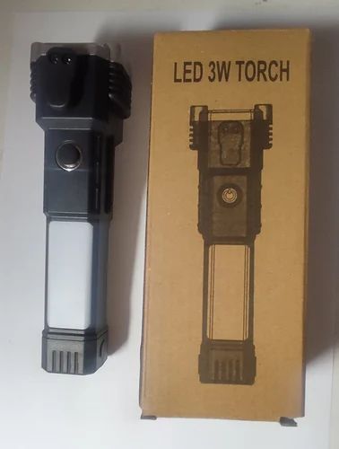 Ultra-Bright LED Tactical Torch Flashlight: High-Powered, Rechargeable Handheld Light with Adjustable Zoom and Multiple Modes (High/Low/Strobe/SOS)