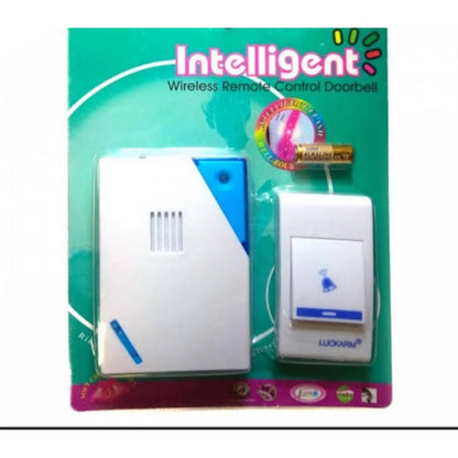Luckaram Intelligent Wireless Remote Control Door Bell Providing Durable Quality Reliable Performance Easy Installation