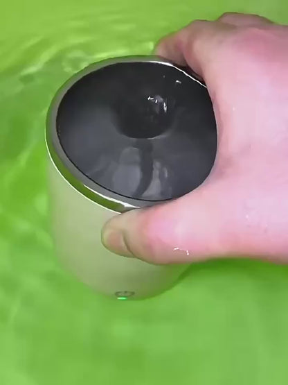 350ml Stainless Steel Automatic Self Stirring Mug Coffee Milk Juice Mixing Cup Magnetic Stirring Cup For Home Office And Travel (Random Color)